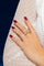 Bague 51 Bague pavée de diamants en or jaune 18 carats 58 Facettes 2381959CN