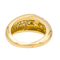 Bague 51 Bague pavée de diamants en or jaune 18 carats 58 Facettes 2381959CN