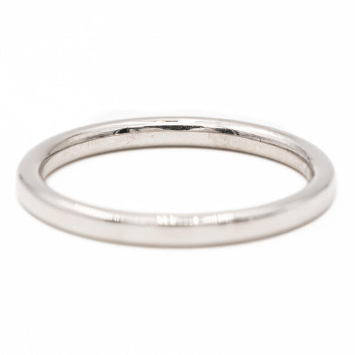 Bague 51 Bague demi-alliance en or blanc 18 carats et diamants 58 Facettes 2403196CN