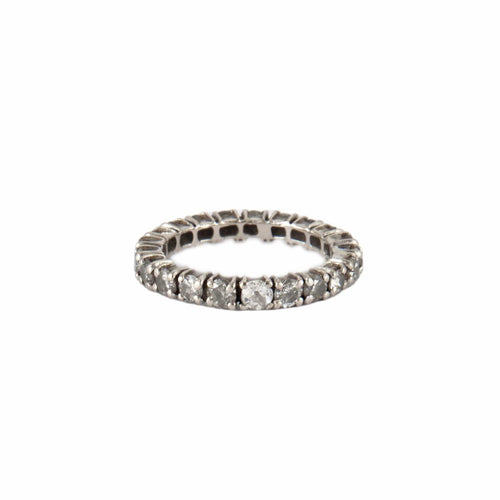 Bague 49.5 Bague alliance américaine en or blanc 18k et diamants 58 Facettes BO/230021