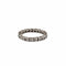 Bague 49.5 Bague alliance américaine en or blanc 18k et diamants 58 Facettes BO/230021