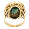 Bague 52 Bague en or jaune 18 carats avec saphirs et diamants 58 Facettes 2441315CN