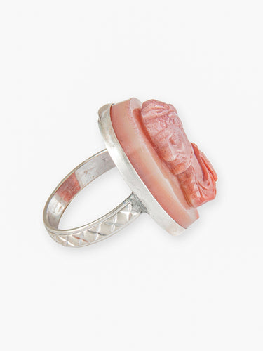 Bague 53 Bague Camée d'Agate, Empereur Romain 58 Facettes DV0032-22