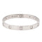 Bracelet Cartier Love - Bracelet jonc en or blanc et diamants 58 Facettes 2470646CN