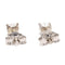 Boucles d'oreilles Boucles d'oreilles puces Or blanc Diamant 58 Facettes 2484502CN