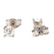 Boucles d'oreilles Boucles d'oreilles puces Or blanc Diamant 58 Facettes 2484502CN