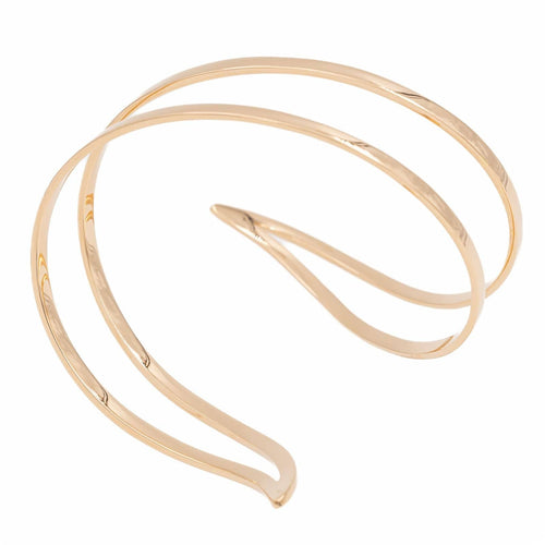 Bracelet Ginette NY Wise Cuff - Bracelet jonc en or rose 18 carats 58 Facettes 2485251CN