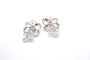 Boucles d'oreilles Boucles d’oreilles années 1950 en platine et or blanc, diamants 58 Facettes 24951b