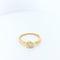 Bague 53 Solitaire - Bague en or jaune 18 carats et diamant 58 Facettes 25042