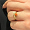 Bague 54 Bague Toi et Moi en or jaune 18 carats avec diamants, perle et corail 58 Facettes 25163