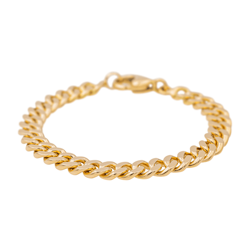Bracelet Bracelet gourmette en or jaune 18 carats 58 Facettes 2528387CN