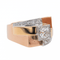 Bague 52 Bague en or rose et jaune 18 carats, platine et diamants 58 Facettes 2538630CN