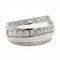 Bague 57 Chopard La Strada - Bague bandeau en or blanc et diamants 58 Facettes 2549311CN