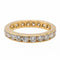 Bague 53.5 Alliance - Bague en or jaune 18 carats et diamants 58 Facettes 2557601CN