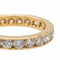 Bague 53.5 Alliance - Bague en or jaune 18 carats et diamants 58 Facettes 2557601CN