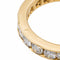 Bague 53.5 Alliance - Bague en or jaune 18 carats et diamants 58 Facettes 2557601CN