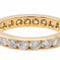 Bague 53.5 Alliance - Bague en or jaune 18 carats et diamants 58 Facettes 2557601CN
