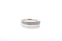 Bague 54 Bague en or blanc 18k sertie de 77 diamants 58 Facettes 25589