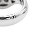 Bague 54 Bague en or blanc 18 carats pavée de diamants 58 Facettes 2564878CN