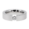 Bague 54 Bague en or blanc 18 carats sertie d’un diamant 58 Facettes 2569095CN