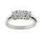 Bague 55 Bague trilogie en or blanc 18 kt et diamants 1,12 ct 58 Facettes 25737
