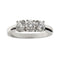 Bague 55 Bague trilogie en or blanc 18 kt et diamants 1,12 ct 58 Facettes 25737