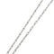 Collier Collier - Pendentif en or blanc 18 ct avec diamants et pierres fines 58 Facettes 25768