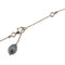 Collier Collier - Perles et quartz citrine en or blanc 18 ct 58 Facettes 25940