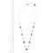 Collier Collier - Perles et quartz citrine en or blanc 18 ct 58 Facettes 25940