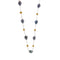 Collier Collier - Perles et quartz citrine en or blanc 18 ct 58 Facettes 25940