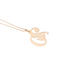 Collier Ginette NY - Collier "20" en or rose 18 carats 58 Facettes 2595548CN