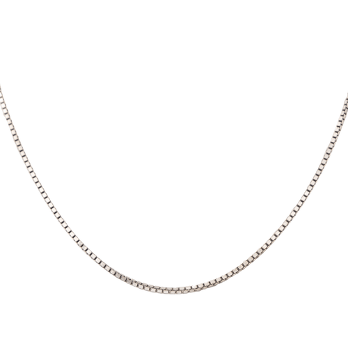 Collier Collier maille vénitienne en or blanc 18 carats 58 Facettes 2605601CN