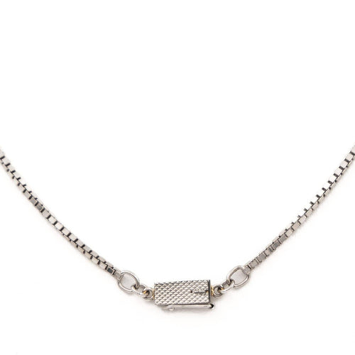 Collier Collier maille vénitienne en or blanc 18 carats 58 Facettes 2605601CN