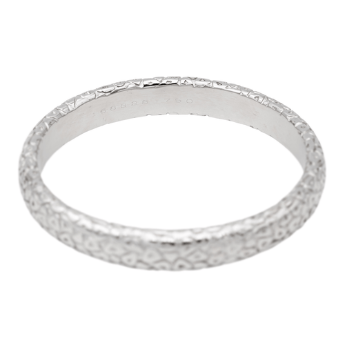 Bracelet Chaumet - Bracelet jonc en or blanc 18 carats 58 Facettes 2609069CN