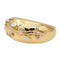 Bague 58 Bague jonc en or jaune 18 carats avec 4 diamants 58 Facettes 2621601CN