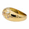 Bague 58 Bague jonc en or jaune 18 carats avec 4 diamants 58 Facettes 2621601CN