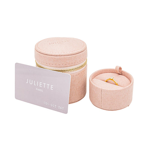 Bague 49 Juliette Paris - Bague solitaire en or jaune 18 carats et diamant 58 Facettes 2638323CN