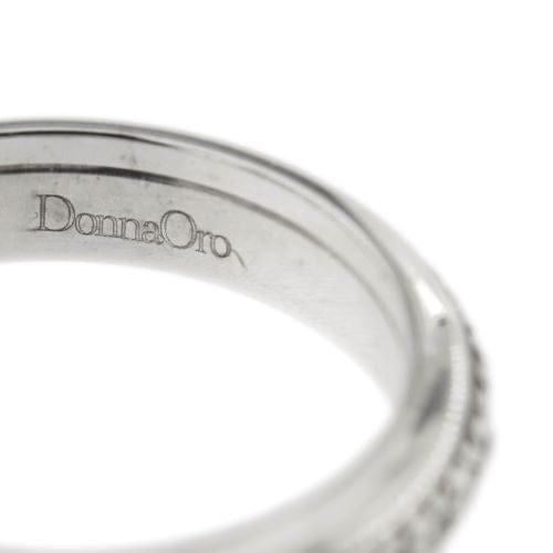 Bague 53 Donna Oro Infinity - Bague Eternelle tournante en or blanc 18 ct diamants 0,60 ct 58 Facettes 26509