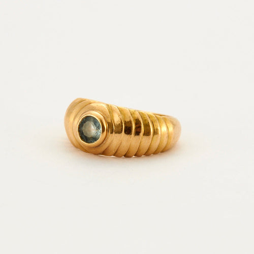 Bague 50 Bague Jonc Godrons Topaze 58 Facettes DV0436-1-50-2