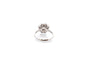 Bague 53 Bague marguerite en platine avec diamants 1 ct G/SI1 58 Facettes 26583-26658