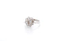 Bague 53 Bague marguerite en platine avec diamants 1 ct G/SI1 58 Facettes 26583-26658