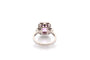 Bague 53 Bague vintage en platine au saphir rose et diamants 58 Facettes 26641-27260
