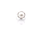 Bague 53 Bague vintage en or blanc 18k avec perle des mers du Sud et diamants 58 Facettes 26709