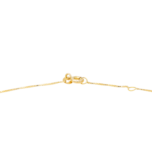 Collier Collier pendentif nœud en or jaune et or blanc 18 carats, diamants 58 Facettes 2673750CN