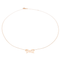 Collier Ginette NY Mini Bow - Collier pendentif en or rose 58 Facettes 2678581CN