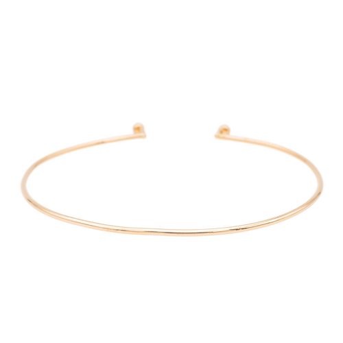 Bracelet Ginette NY - Bracelet jonc en or rose 18 carats 58 Facettes 2678593CN