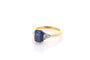 Bague 52 Bague saphir 2,30 ct et diamants en or 18k et platine 58 Facettes 26794-26686