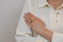 Bague 52 Bague saphir 2,30 ct et diamants en or 18k et platine 58 Facettes 26794-26686