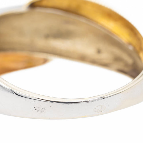 Bague 61 Bague en or jaune, rose et blanc 18 carats 58 Facettes 2682329CD