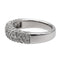 Bague 53 Bague pavée en or blanc 18 carats et diamants 58 Facettes 2686307CN